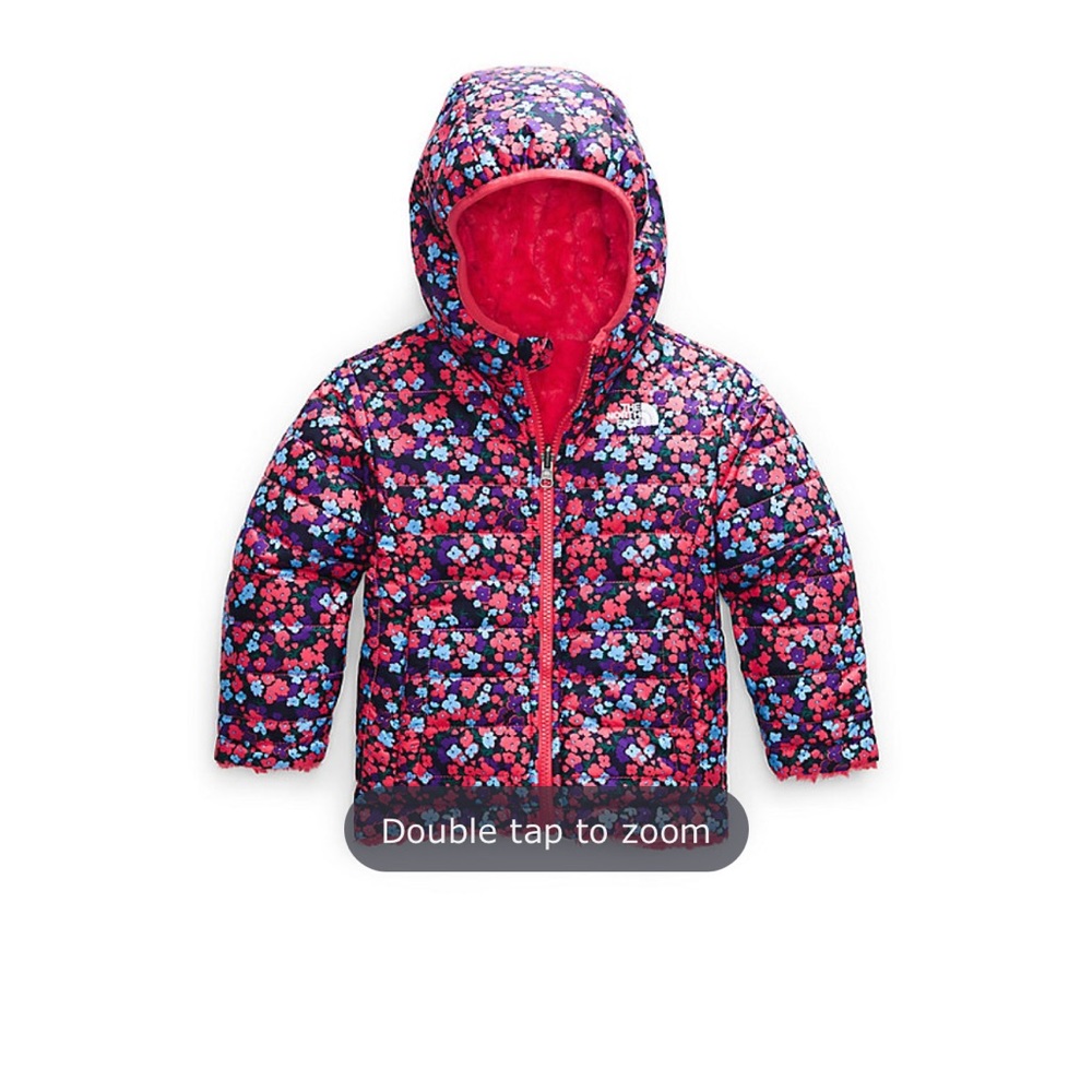 The North Face toddler girl reversible jacket
